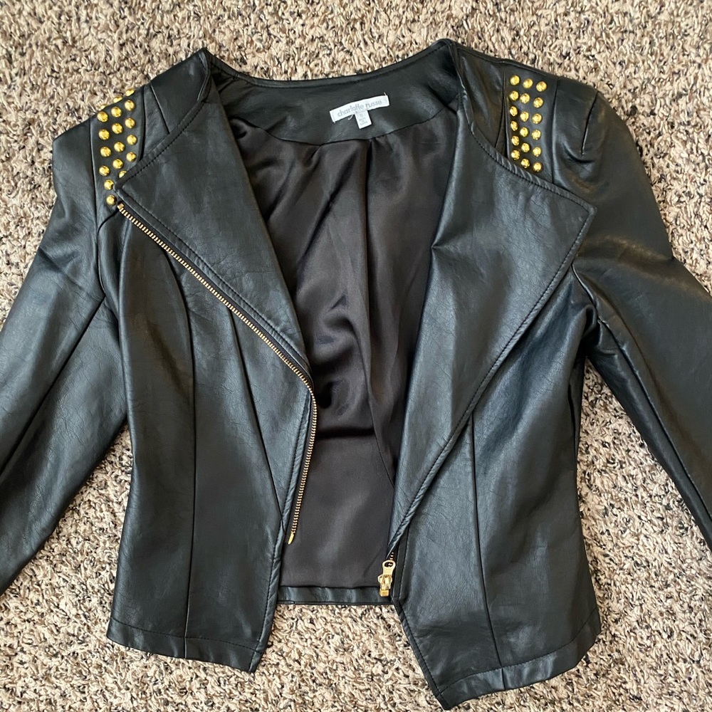 Charlotte Russe Faux Leather Jacket
